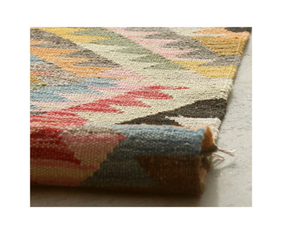 Passatoia Etnica W_031 – Stile Kilim Multicolore - CarpetLiving