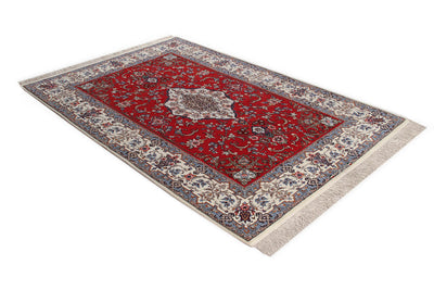 Persian Isfahan Silk & Wool Rug 233_155 cm