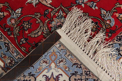 Persian Isfahan Silk & Wool Rug 233_155 cm