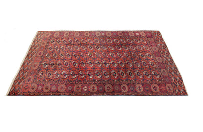 Tappeto Orientale Bouchara Antico: Autentico Tappeto Turcomanno 340x220cm