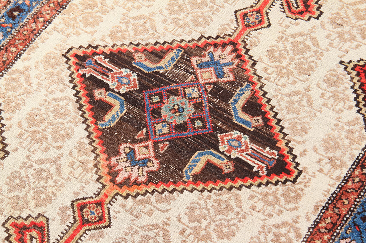 Authentic Antique Persian Malayer Rug | Hand-Knotted 510x94cm