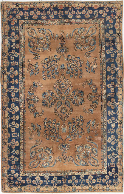 Tappeto Lillian Antico Persiano Autentico | Annodato a Mano 183x122cm