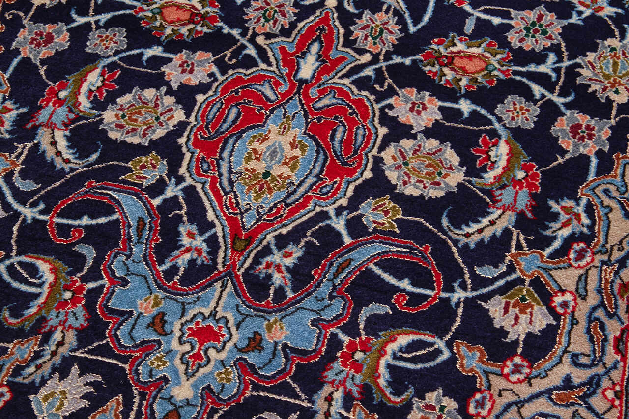 Persian Isfahan Silk & Wool Rug 152_105 cm