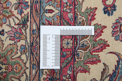 Tappeto Kerman Antico Persiano Autentico | Annodato a Mano 400x326cm - CarpetLiving