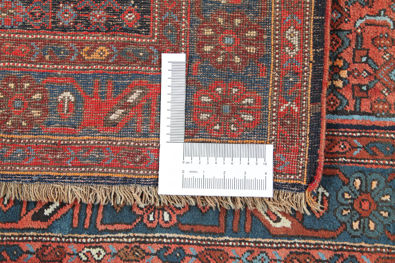 Authentic Antique Persian Malayer Rug | Hand-Knotted 211x130cm