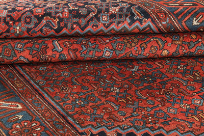 Authentic Antique Persian Malayer Rug | Hand-Knotted 211x130cm