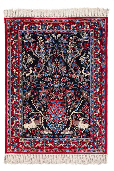 Tappeto Persiano ISFAHAN Seta/Lana 107x70cm