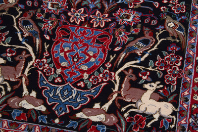 Tappeto Persiano ISFAHAN Seta/Lana 107x70cm