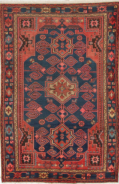 Authentic Antique Persian Malayer Rug | Hand-Knotted 195x125cm