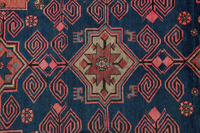 Authentic Antique Persian Malayer Rug | Hand-Knotted 195x125cm