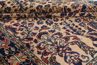 Tappeto Lillian Antico Persiano Autentico | Annodato a Mano 186x148cm - CarpetLiving