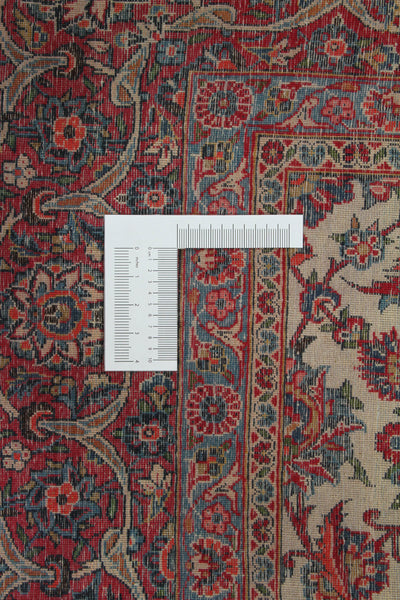 Authentic Antique Persian Isfahan Rug | Hand-Knotted 335x245cm