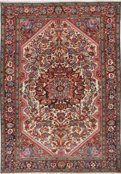 Tappeto Lillian Antico Persiano Autentico | Annodato a Mano 200x140cm