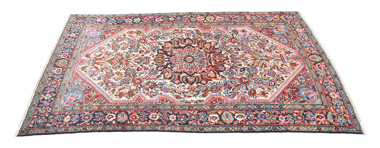 Tappeto Lillian Antico Persiano Autentico | Annodato a Mano 200x140cm