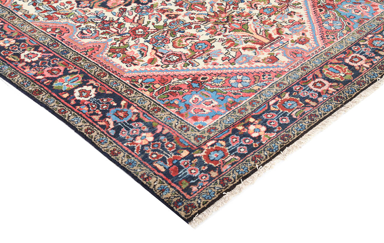 Tappeto Lillian Antico Persiano Autentico | Annodato a Mano 200x140cm