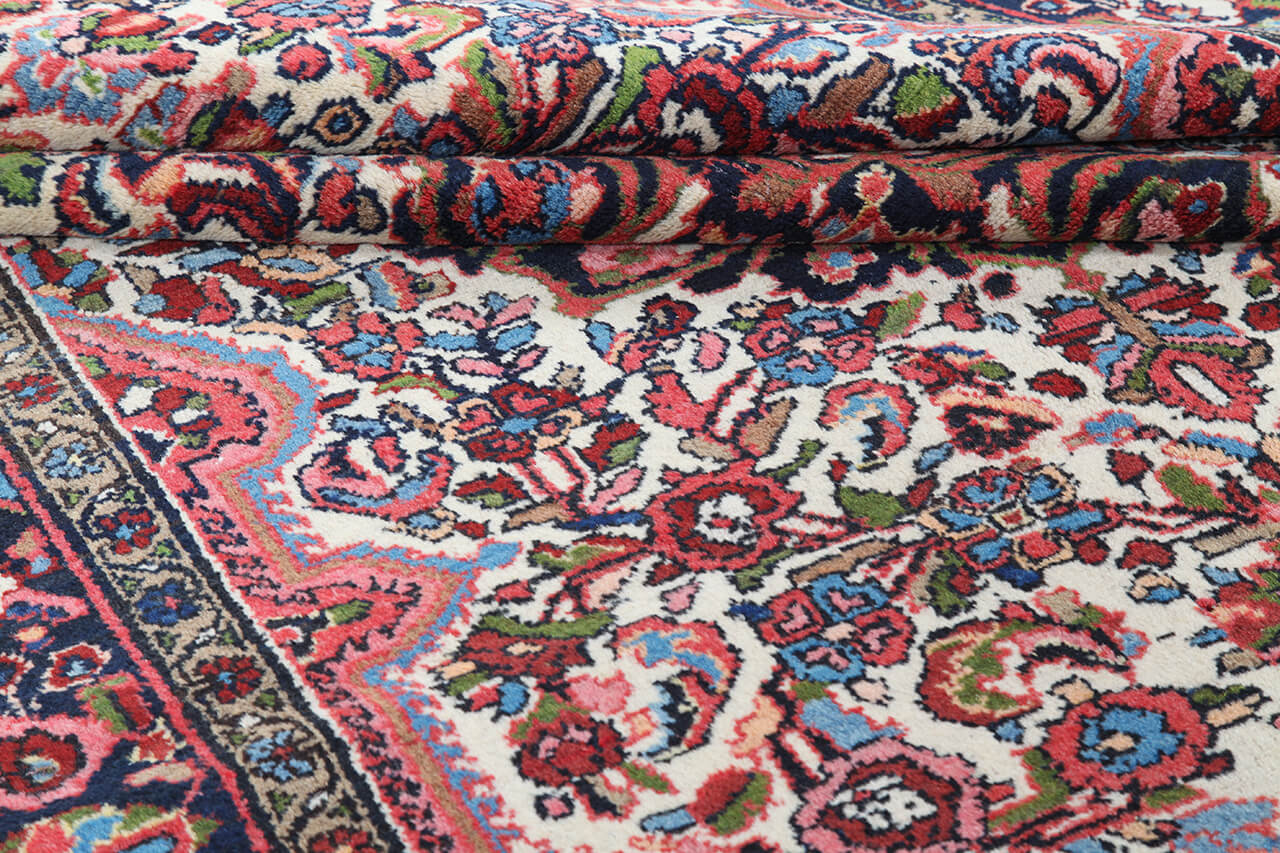 Tappeto Lillian Antico Persiano Autentico | Annodato a Mano 200x140cm