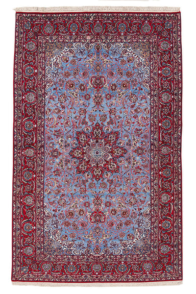 Persian Isfahan Silk & Wool Rug 246_156 cm