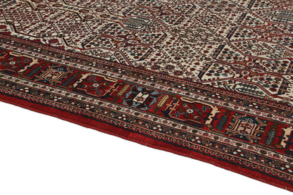 Authentic Antique Persian Meime Rug | Hand-Knotted 343x258cm
