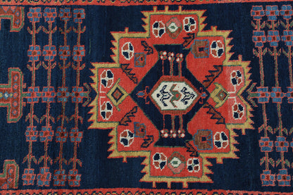 Authentic Antique Persian Malayer Rug | Hand-Knotted 450x100cm