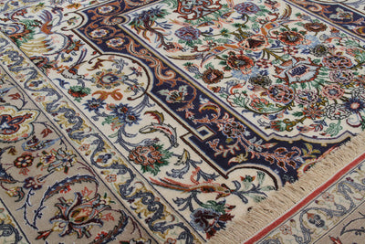 Persian Isfahan Silk & Wool Rug 228_161 cm