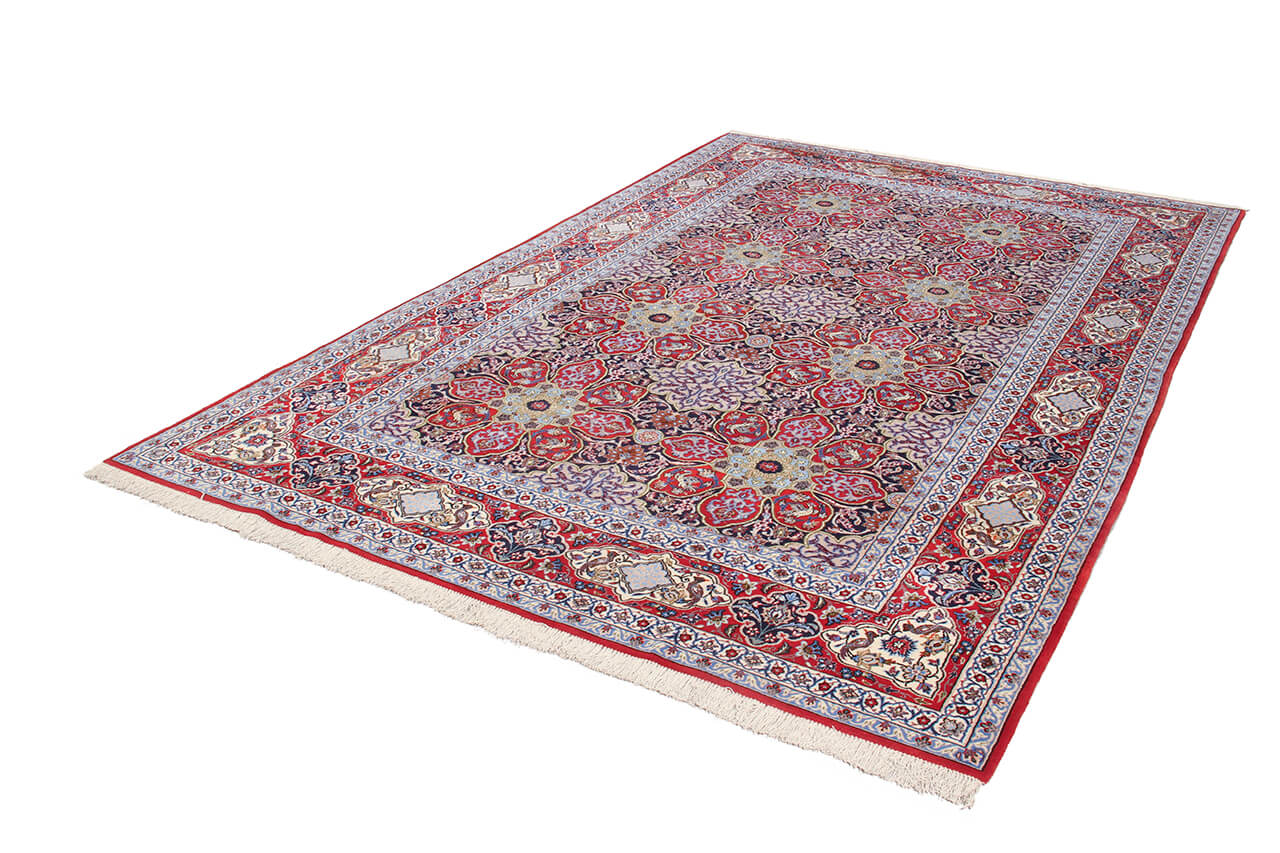 Persian Isfahan Silk & Wool Rug 319_210 cm