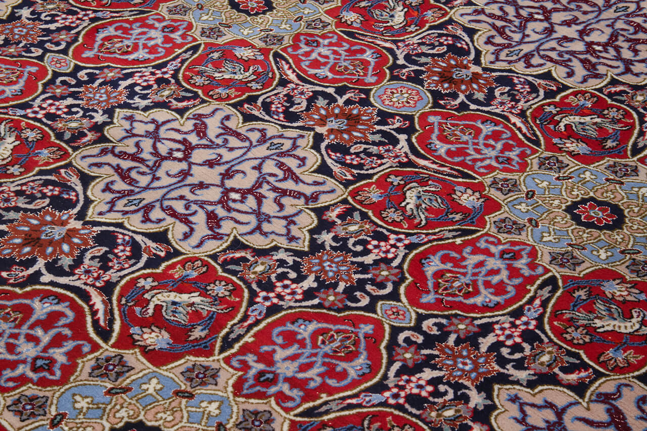 Persian Isfahan Silk & Wool Rug 319_210 cm
