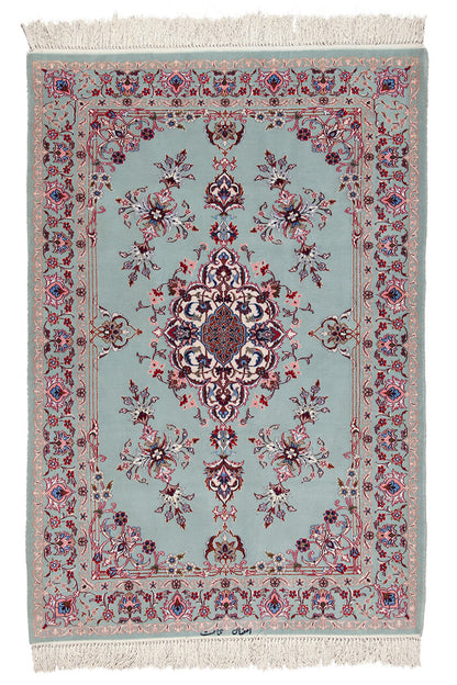 Persian Isfahan Silk & Wool Rug 154_104 cm