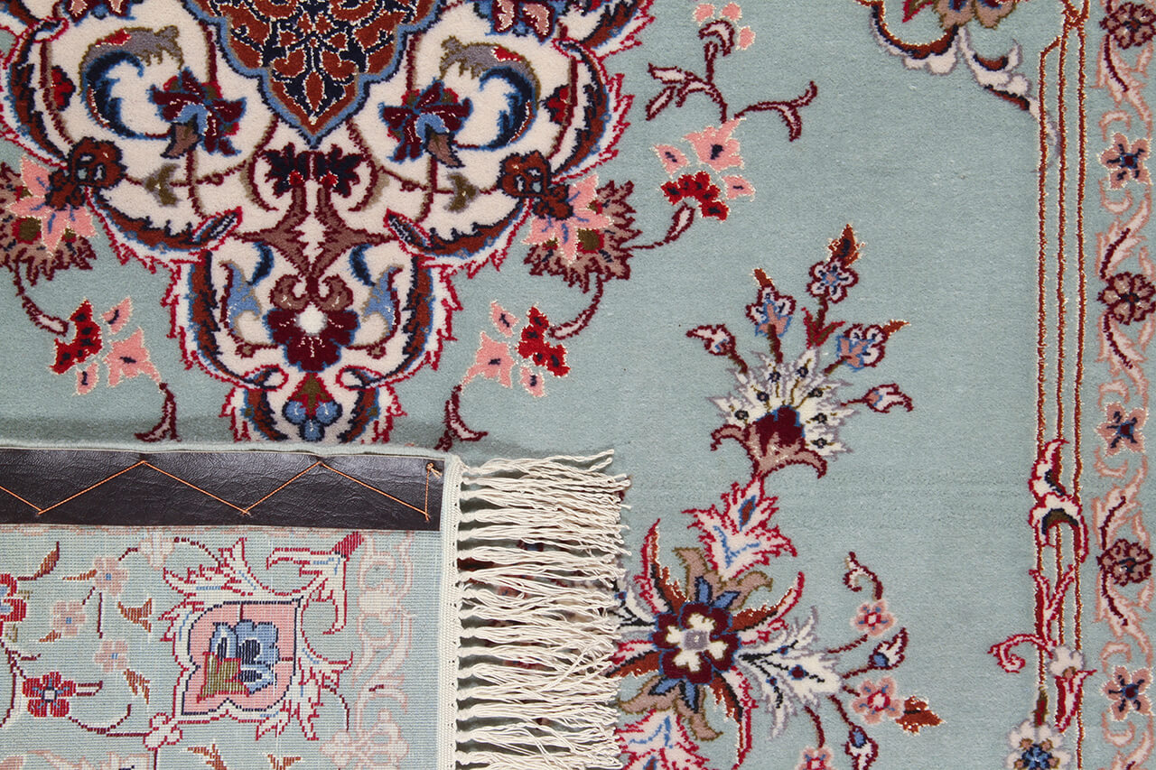 Persian Isfahan Silk & Wool Rug 154_104 cm
