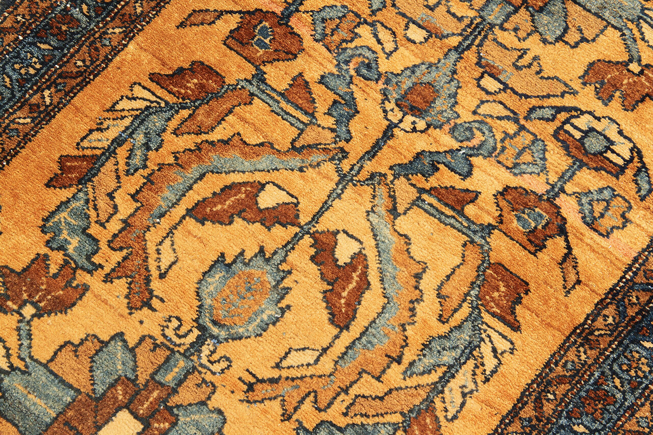 Authentic Antique Persian Lillian Rug | Hand-Knotted 326x82cm