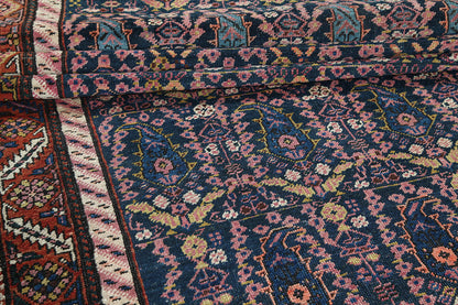 Authentic Antique Persian Malayer Rug | Hand-Knotted 365x125cm