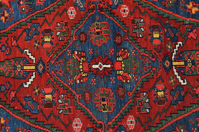 Tappeto Malayer Antico Persiano Autentico | Annodato a Mano 420x95cm - CarpetLiving