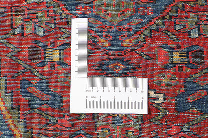 Authentic Antique Persian Malayer Rug | Hand-Knotted 420x95cm