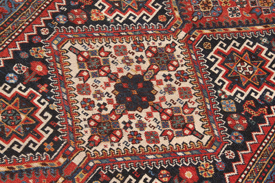 Tappeto Malayer Antico Persiano Autentico | Annodato a Mano 300x105cm - CarpetLiving
