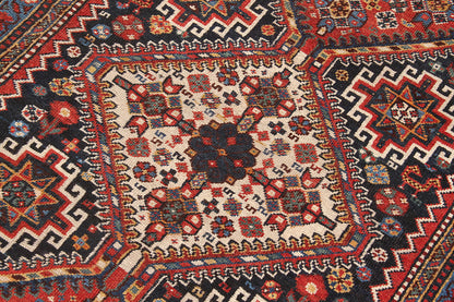 Authentic Antique Persian Malayer Rug | Hand-Knotted 300x105cm