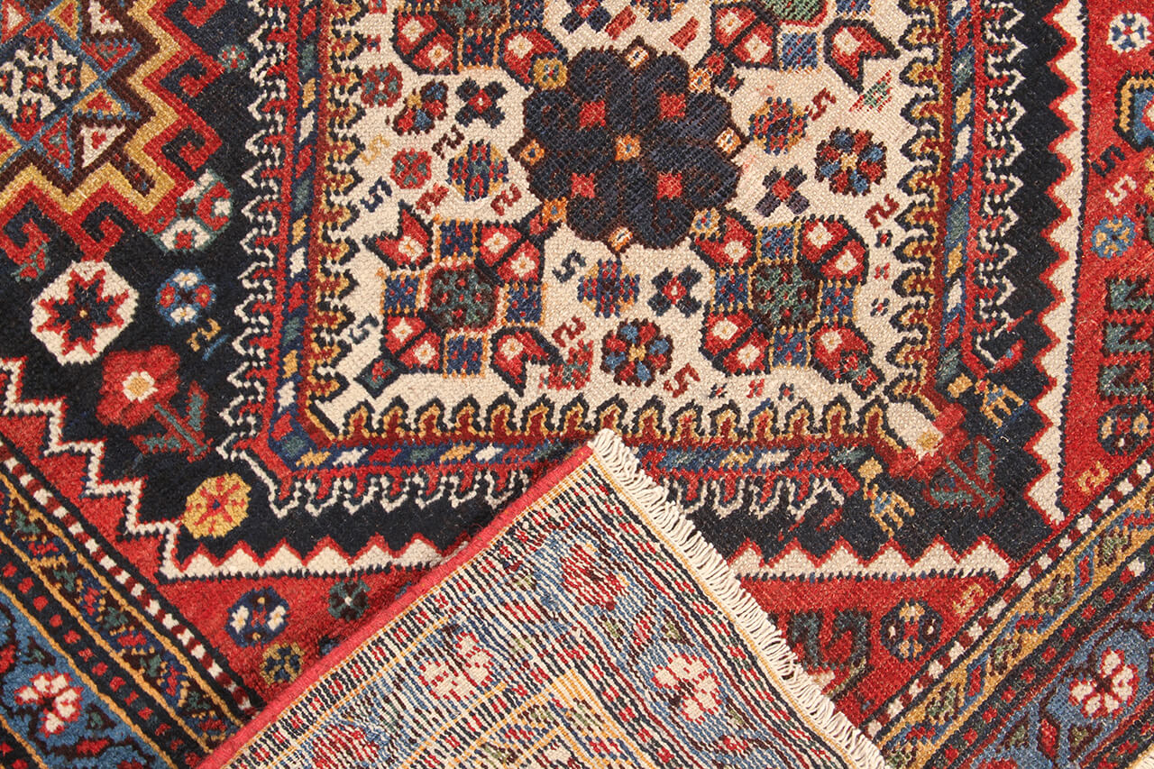 Authentic Antique Persian Malayer Rug | Hand-Knotted 300x105cm