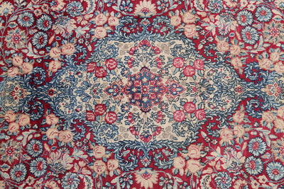 Tappeto Kerman Antico Persiano Autentico | Annodato a Mano 225x140cm - CarpetLiving