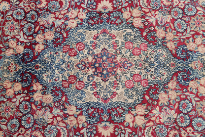 Tappeto Kerman Antico Persiano Autentico | Annodato a Mano 225x140cm