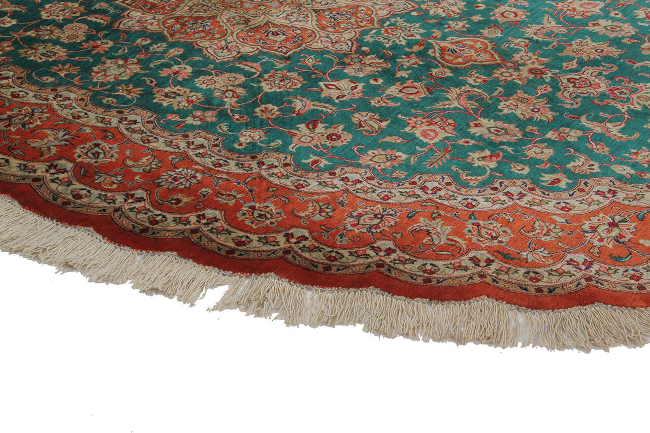 Persian Qum Silk Rug 204_138 cm
