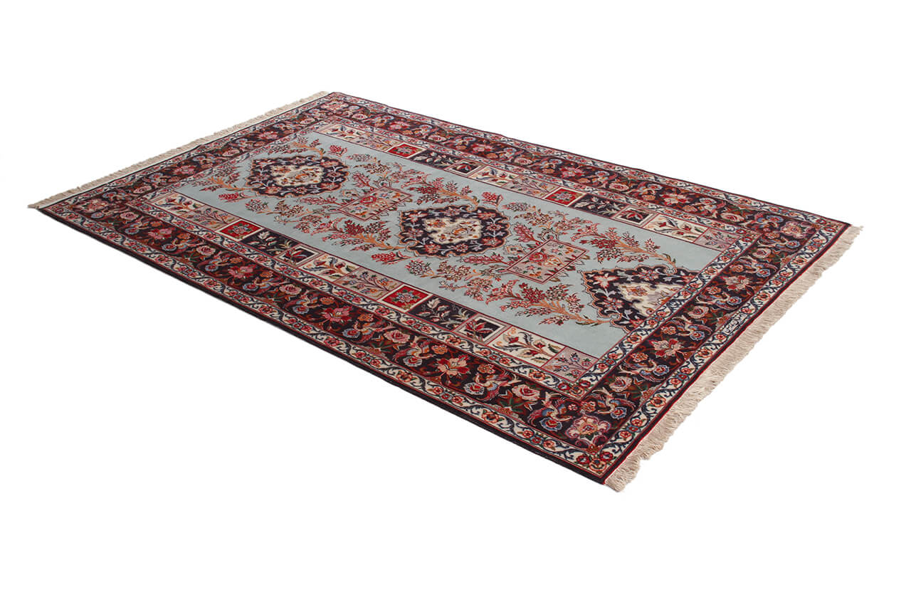 Persian Isfahan Silk & Wool Rug 249_152 cm