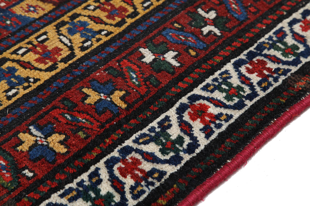 Authentic Antique Persian Malayer Rug | Hand-Knotted 580x114cm