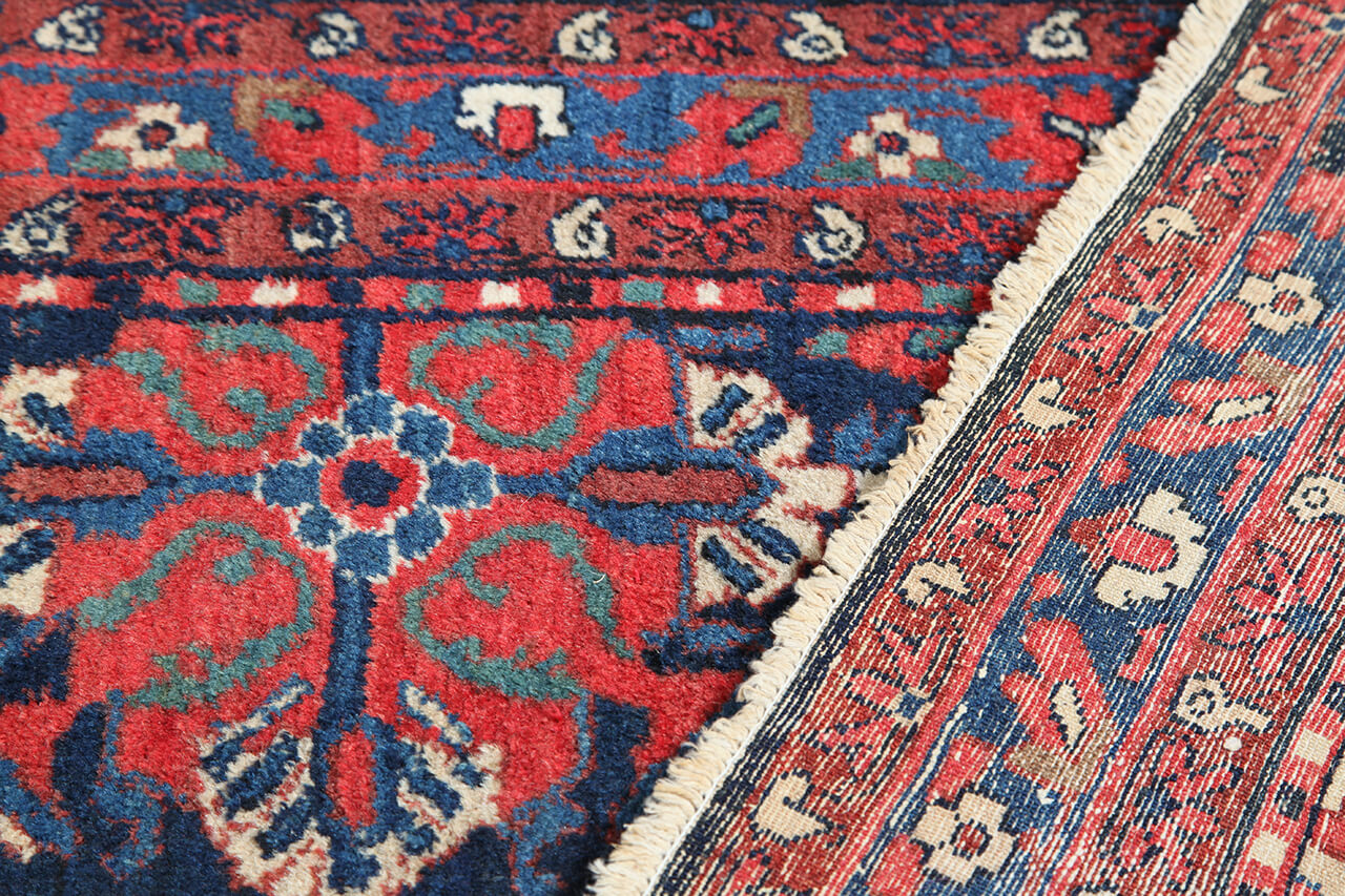 Authentic Antique Persian Malayer Rug | Hand-Knotted 360x106cm
