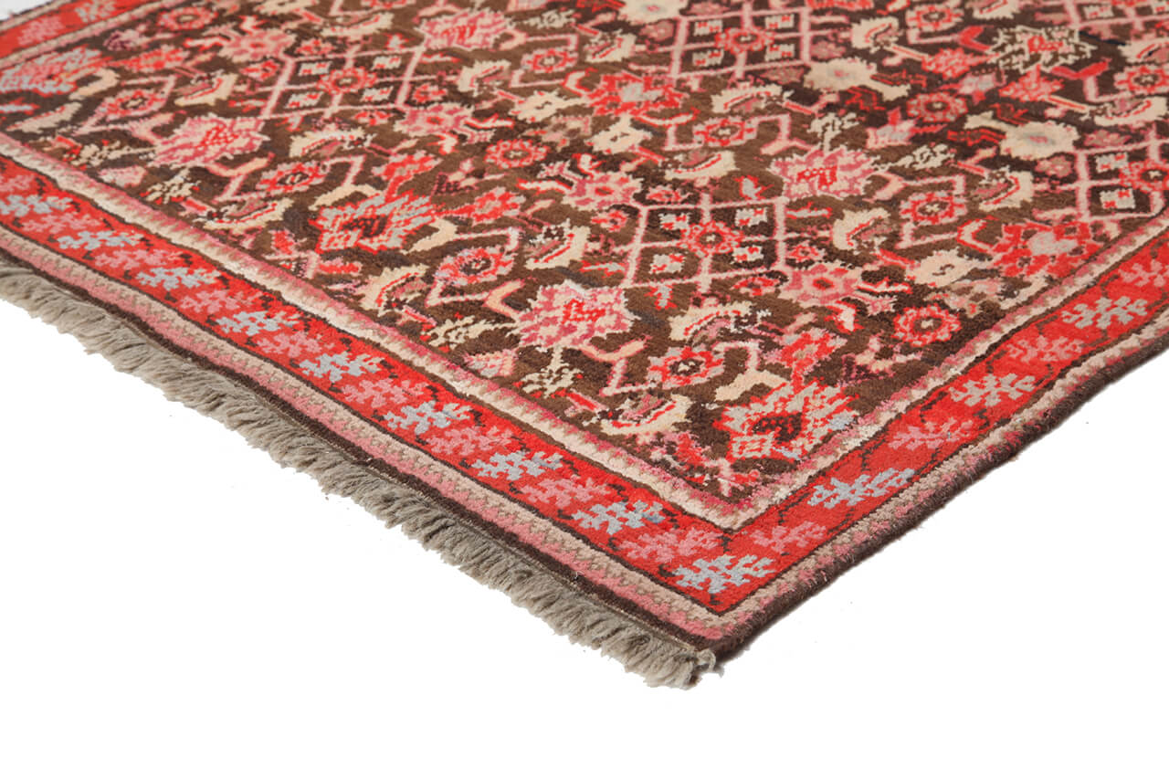 Authentic Antique Persian Malayer Rug | Hand-Knotted 460x100cm