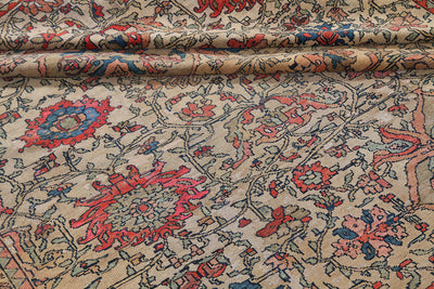 Tappeto Farahan Antico Persiano Autentico | Annodato a Mano 581x307cm
