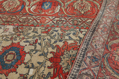 Authentic Antique Persian Farahan Rug | Hand-Knotted 581x307cm