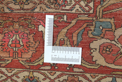 Tappeto Farahan Antico Persiano Autentico | Annodato a Mano 581x307cm
