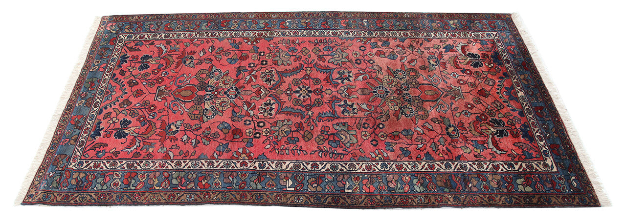 Tappeto Lillian Antico Persiano Autentico | Annodato a Mano 202x112cm