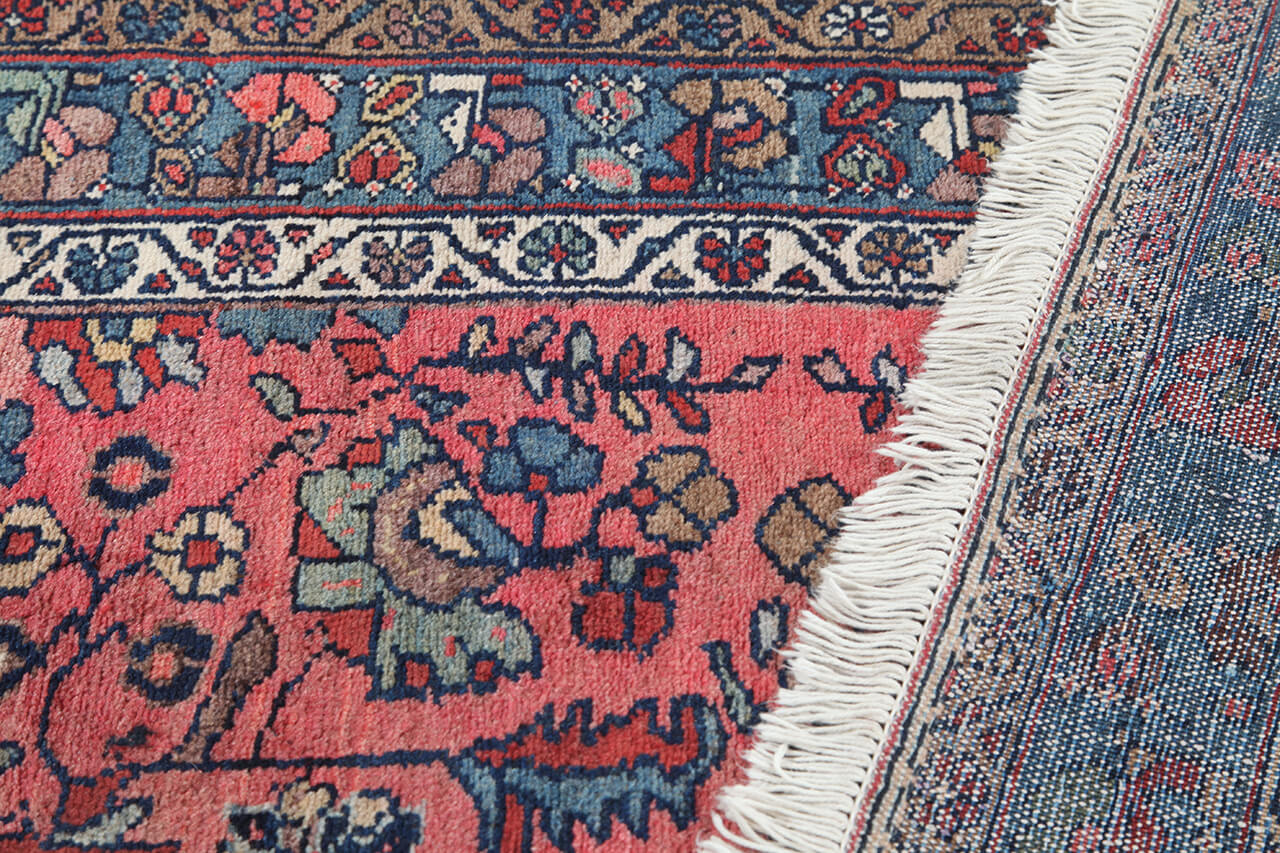 Tappeto Lillian Antico Persiano Autentico | Annodato a Mano 202x112cm