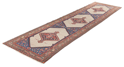 Authentic Antique Persian Malayer Rug | Hand-Knotted 445x106cm