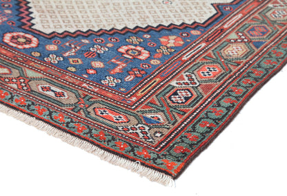 Authentic Antique Persian Malayer Rug | Hand-Knotted 445x106cm
