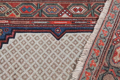 Authentic Antique Persian Malayer Rug | Hand-Knotted 445x106cm